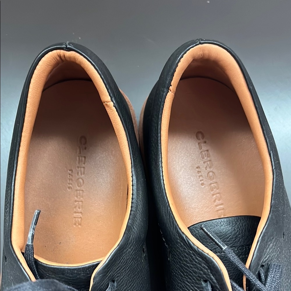 Clergerie Black Leather Sneakers – Size 39 - Picture 4 of 11